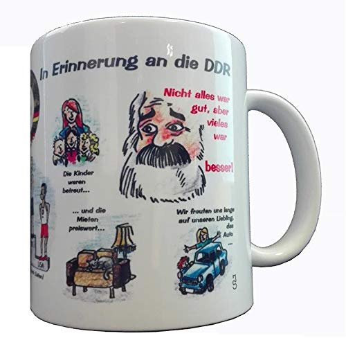 ostprodukte-versand Tasse Ostalgie - Kaffeebecher mit DDR-Motiv