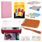 KODAK Smile Classic Digital Instant Camera with Bluetooth (Red) 3X4 Photo Album Kit