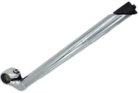 Sharplace Leichte Fahrrad Federvorbau Aluminiumlegierung Lenker 1 Zoll Fahrrad Schwanenhals Klemme Vorbau Riser 25,4 mm / 25,4,2 mm x 300 mm Sport Mountainbike - Silber