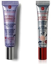 Erborian - CC Eye Crème à la Centella Asiatica - Soin Illuminateur et Correcteur Teinté Contour des Yeux SPF 20