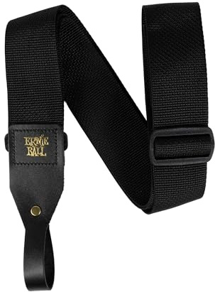 Ernie Ball Polypro akustisk gitarrrem – svart