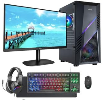 Mategui Informatica PC Completo AMD RYZEN 5. 5600G / DDR4 16 GB 3200 MHz. / 512 GB SSD Legend 710 M.2 / Monitor 23.8 / Kit Teclado + RATÓN + Auriculares + Alfombrilla