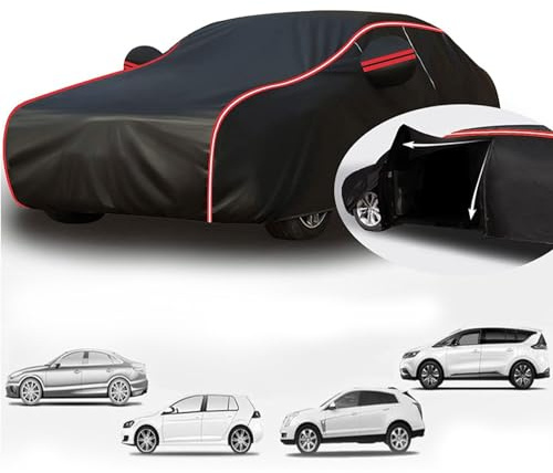 Autogarage Abdeckung Hagelschutz für 𝗥𝗲𝗻𝗮𝘂𝗹𝘁 Austral 2022-2023,Autoabdeckung Outdoor,Auto Abdeckplane Wasserdicht Atmungsaktiv UV Schutz Staubdicht Winddichte Allwetterschutz (Color : D, Size