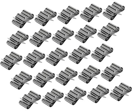 BELLIFFY 50stücke Kabelklemmen Für Photovoltaik-kabel Clips Kabelbefestigung Mit Glatten Kanten Leicht Zu Installieren Und Langlebig