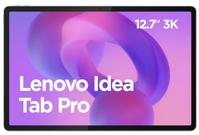 Lenovo Idea Tab Pro - Tablette Tactile, IA intégrée 12.7'' 3K, 144Hz (MediaTek Dimensity 8300, 8Coeurs, RAM 8Go, UFS 4.0 256Go, Android 14, Wifi6E + Bluetooth) Lenovo Tab Pen Plus - Vert