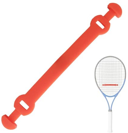 Tennis-Dämpfer, lange Schnalle, Silikon-Schlägerdämpfer, Schlägerzubehör für Stoßdämpfung, Tenniszubehör für Spieler