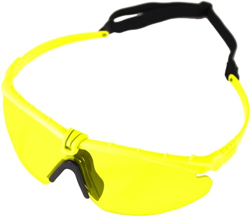Nuprol Battle Pro Lunettes de protection pour airsoft Jaune Type standard Jaune