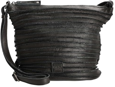 FREDsBRUDER Riffelinchen - Schultertasche 28 cm black