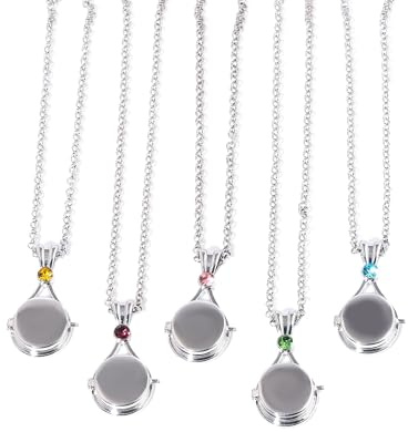 MayDee Mermaid Melody Halsketten H2O Mermaid Shell Anhänger Muschel Anhänger, 5 Set Mermaid Melody Accessories Geschenk für Damen