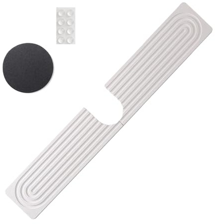 Ahuuen Faucet Mat for Kitchen Sink | Diatomite Stone Sink Tray Protector,Super Absorbent Drip Catcher Protector Kitchen Accessories for Home Apartment Farmhouse Hotel Restaurant