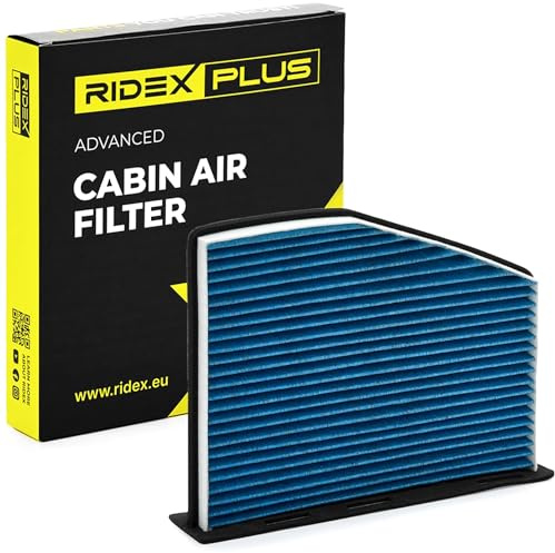 RIDEX PLUS 424I0002P Innenraumfilter Pollenfilter Aktivkohlefilter Höhe: 57 Breite: 215 Länge: 287 Kompatibel mit VW Golf 6 5K1 Golf 5 Schrägheck 1K1 TOURAN 1T1, 1T2 TIGUAN 5N Passat Variant 3C5