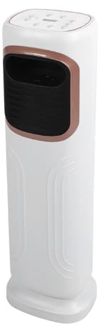 Fockety Ventilateur Vision pour Chambre à Coucheur, 2000 W Oscillation 120 ° 2 Modes Ventilateur sur pié sans Pâtes Oscillants de Sol Ventilarice de Climatisation