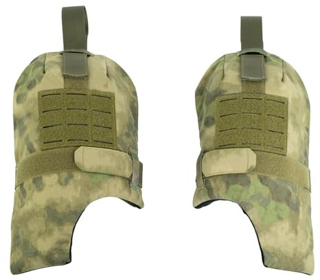 DYCZMALQ Chaleco táctico de protección de hombro, equipo de expansión, multif desmontable, armadura de hombro para aire libre, tiro de airsoft, equipo de caza (WL)