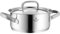 WMF Gourmet Plus - Olla Baja 20 cm Ø de 2,5L Sin Recubrimiento Antiadherente de Acero Inoxidable Cromargan Con Tapa Metálica, Apta para Todo Tipo de Cocinas