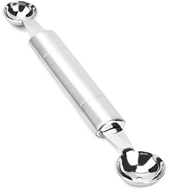 Tandi Double Extrémité Tête Fruits Icecream Boule Cuillère Boule à melon Parisienne Scoop 30 mm