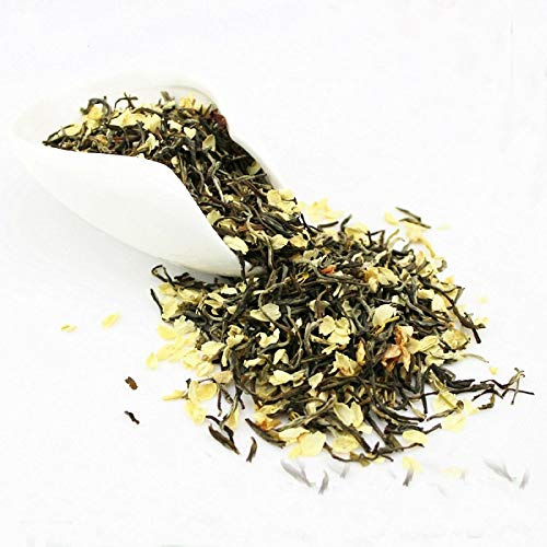 Jasmine Flowers green tea fat burner Jasmine Flurries Chinese Tea Green Jasmine Flower 50g (0.11LB) Herbal Tea Scented Tea Flower Tea Botanical Tea Herbs Tea Raw Tea Sheng cha Flowers Tea Health Tea