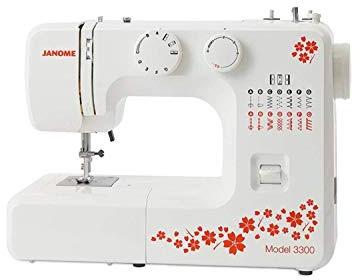 Janome Macchina per Cucire 3300 con 5 Anni di Garanzia