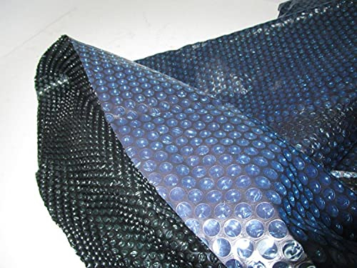 SPIRATO Lona solar de burbujas azul/negro, 549 cm, Cubiertas para Piscinas