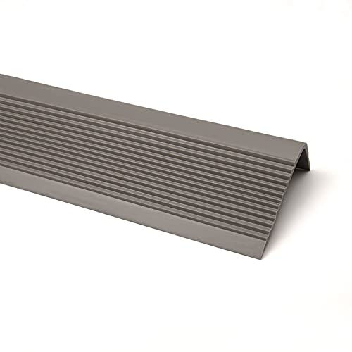 Treppenkantenprofil Safety,PVC Treppenkantenprofil Selbstklebend Winkelprofil Anti-Rutsch Treppenkante 50x25mm,Treppenstufen-Profil,Treppenwinkel-Profil,Kindergarten Stufenkanten-Profil,Rutschhemmend