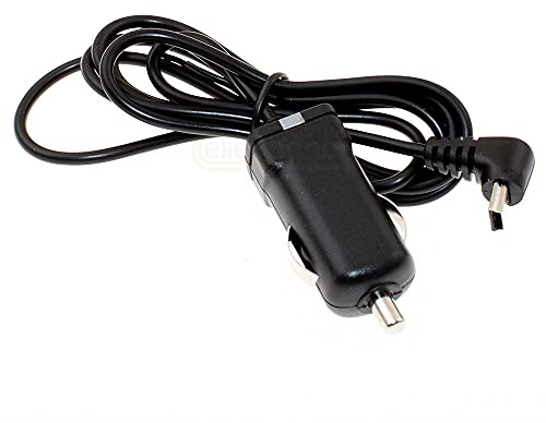 Kfz-Ladekabel 1A für Garmin Drive 51 52 LMT 60 61 - DriveSmart 51 55 61 65 LMT-S - DriveAssist 51 LMT-D - Abgewinkelter Stecker