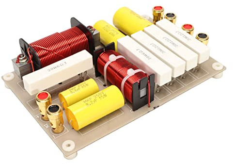 Crossover passif 2 voies, câblage facile Filtres croisés 2 voies PCBA Professional Treble Bass 800W Haute puissance pour haut-parleur de scène