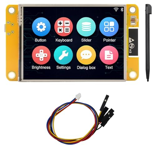 ARCELI ESP32 Display, ESP32 Entwicklungsboard WiFi Bluetooth 3.2 Zoll 240 * 320 ESP32 Display TFT Modul Touchscreen Hochgeschwindigkeit IoT Konnektivität Kompatibel mit Arduino/LVGL