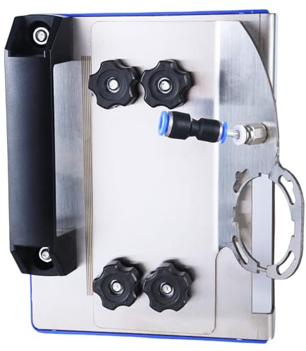 Supporto per smerigliatrice smussato con bordo piastrellato, supporto per smerigliatrici angolari da 100 mm, taglio preciso, facile da configurare, supporto robusto