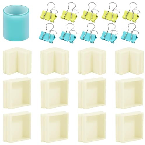 antianzhizhuang Boîtier Moule Réglable pour Fabrication Moules en Silicone Cadre Boîtier en Caoutchouc Silicone pour Moule À Bougie