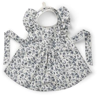 Elodie Details Baby Feeding Bib for Toddlers Waterproof Scandinavian Design - Garden Leo Toile