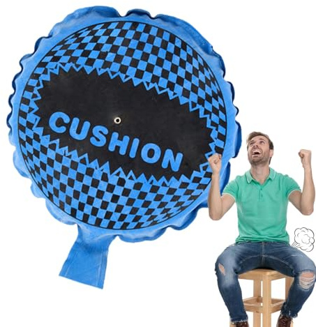 Nybhyjka 4 Pezzi Cuscino Scorreggione,Cuscino Scoreggia In Spugna, Autogonfiante Whoopee Cuscino,Autogonfiante Whoopee Cuscino, Giocattolo Scoreggia Scherzoso, Cuscino Per Scoregge Autogonfiabile Fart
