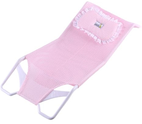 Mesh-Badestütze Rutschfeste Mesh-Komfort-Duschliege | Kinder-Badeliege für Kleinkinder Mädchen Badewanne Dusche Zuhause