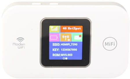 UPALDHOU Wi -fi Hotspot 150 Mbit/S Router WiFi Portatile -SIM Slot di Scheda di un Massimo di 10 Utenti