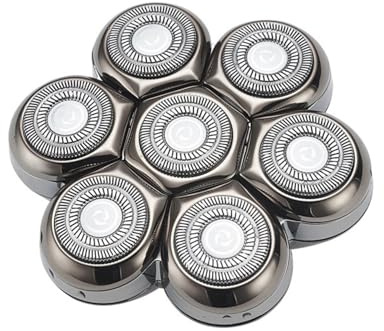Korons Rasoir Tete Chauve Homme 7D Rasoir Electriques Hommes Tondeuse Crane Chauve IPX6 Étanche Sec & Humide Écran LED (Tête de Coupe Magnétique)