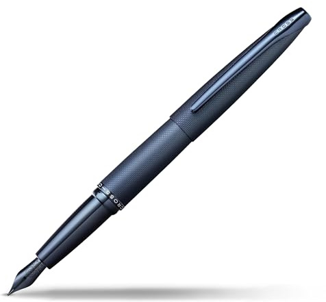 CROSS ATX Sandblasted Dark Blue Fountain Pen