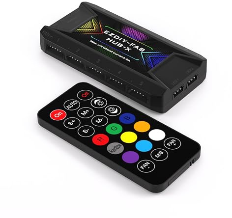 EZDIY-FAB Fan Hub X mit RF Remote