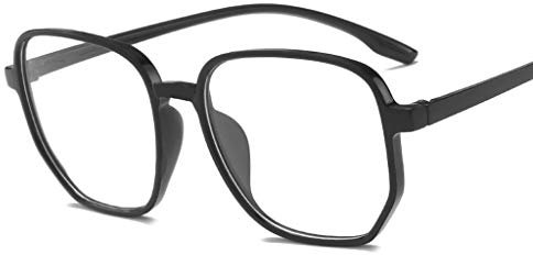 kdjsic Cadre de lunettes surdimensionné Anti-lumière bleue pour femmes et hommes lunettes de lunettes optiques carrées monture de lunettes unisexe