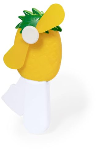 Begoon Ventilateur Manuel pour Enfant – Ventilateur Main – Design Fruit – Lot de x2 (Ananas).