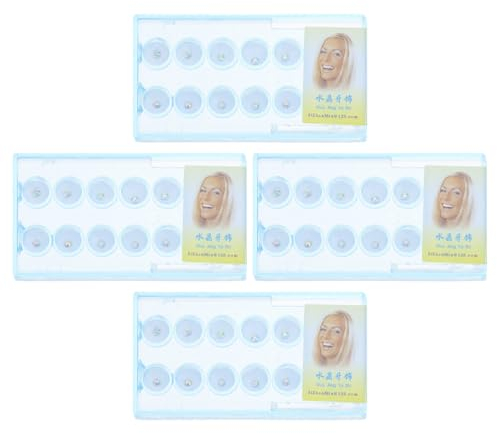 40 Stück Dental Beauty Diamantkristall Zahnschmuck Zahndekoration Zahndekoration Zubehör Glänzende Zahnverzierung Zahnschmuck Dentalverzierung Schmuck for Zähne Kosmetik-Suite/1203