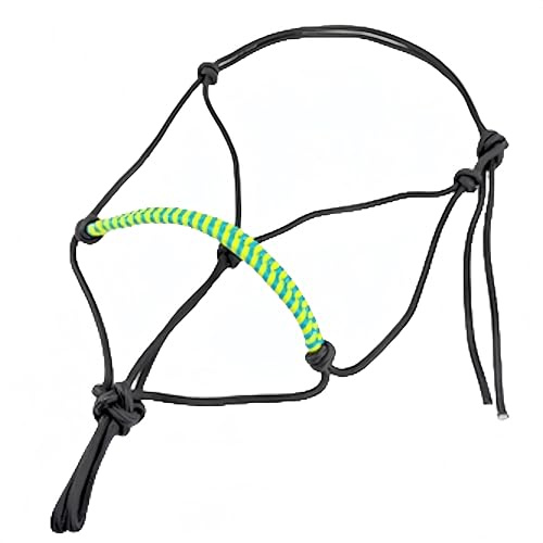HJYDGJ Hobby Horse trense Hobby Horsing Cavezza Cavezza Cavezza per hobby Horse Knot Headcollar Horsing Headcollar Cavezza Cavezza Cavallo Cavezza Cavezza Cavezza Cavallo Hobby Horse - Nero
