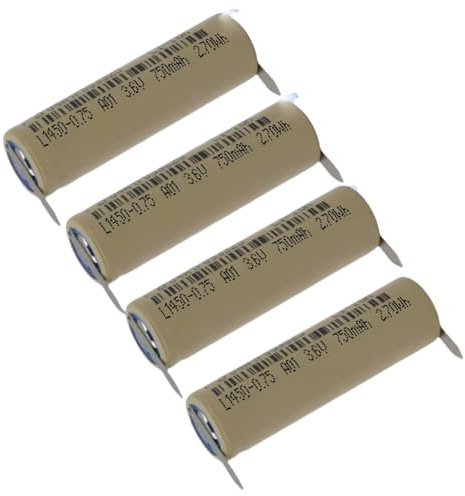 SHGTCOAP Accessoires De Rasoir Batterie Au Lithium 750mAh. Compatible for Philips S3000 S3202 S3203 S3206 S5000 S7000 S8000 S9000 Series Rasoir(4 pcs)