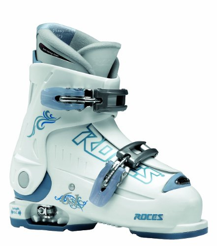 ROCES Idea Adjustable Ski Boots - Child Size Ski Boots, Adjustable Kids Ski Boots, Unisex Boot for Boys or Girls, Downhill Snow Ski Boots 19.0-22.0