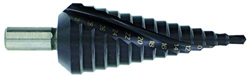 Foret HSS TIALN conique étagé Goujures hélicoïdales Ø 6>37Mm