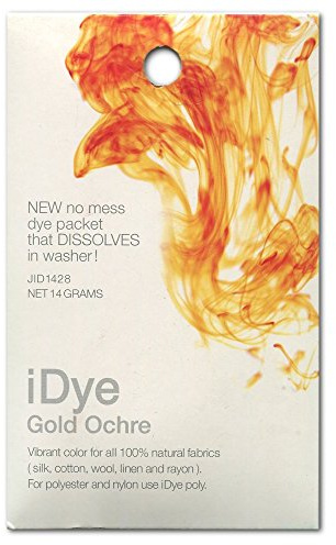 Gold Ochre Jacquard iDye Fabric Dye 14 Grams IDYE-428