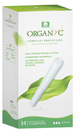 Organ(Y)C Super Applicator Tampons