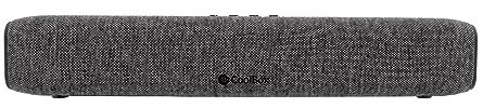 CoolBox Band BS23 Barra de Sonido Bluetooth 5.3 + Cable Auxiliar Jack 3.5mm Incluido, Potencia 10W RMS x 2, Carga por USB-C en 2.5h, Botones de Volumen, Reproducción y Selección de Modo. Color Gris