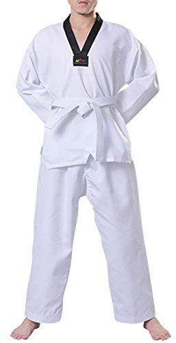 Gtagain Kampfsport Bekleidung Unisex Kinder Erwachsene Dobok Taekwondo Gi Sets - Trend Fashion Judo Anzug Kung Fu Training Wettkampf Uniform Outfit Karate Baumwolle
