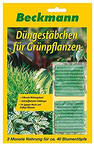 Beckmann Düngestäbchen für Grünpflanzen 17+4+9