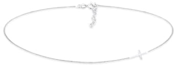 Elli Halskette Damen Choker Kreuz Basic Trend Blogger 925 Silber