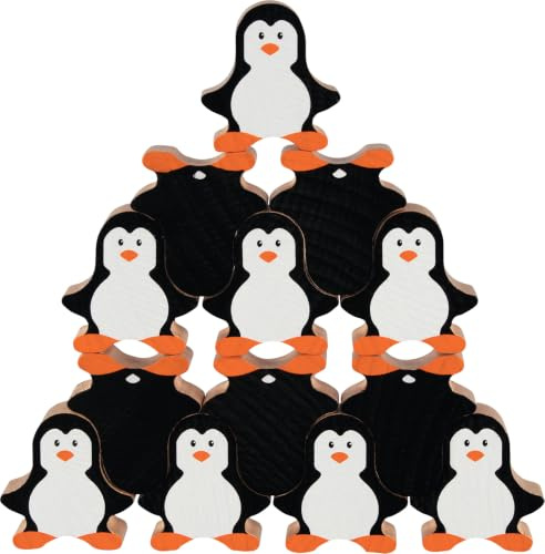 goki 58683 Stapelfiguren Pinguine