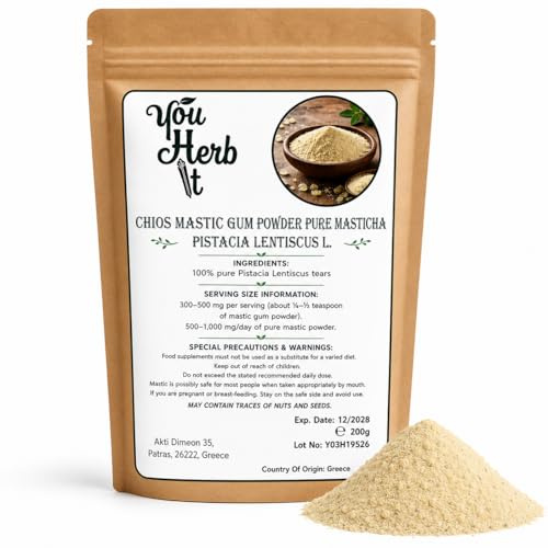 Pur Mastic Poudre Masticha de Chios - Pistacia Lentiscus (50g)